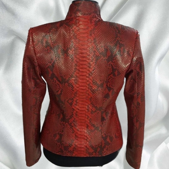 NWT GENUINE PYTHON JACKET - Picture 2 of 7